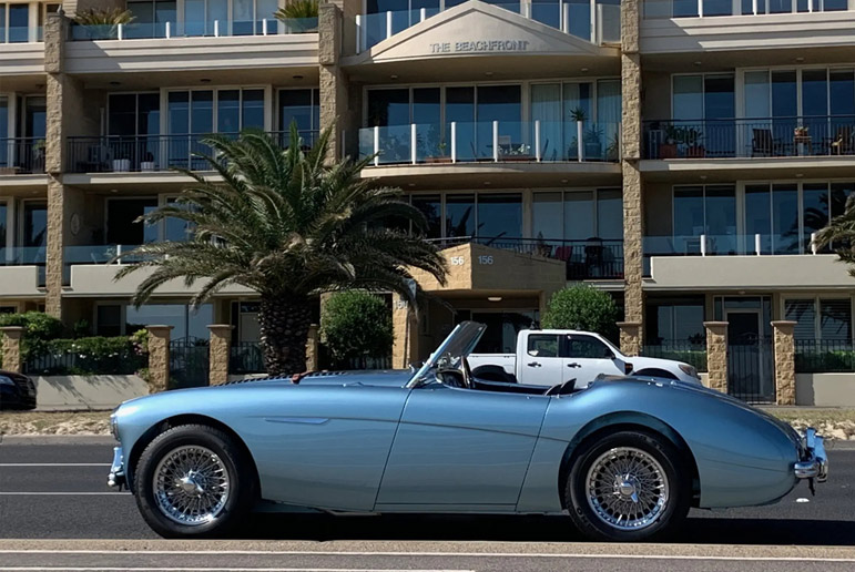 British Classic Cars at Auto Show