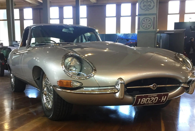 Auto Show with British Cars