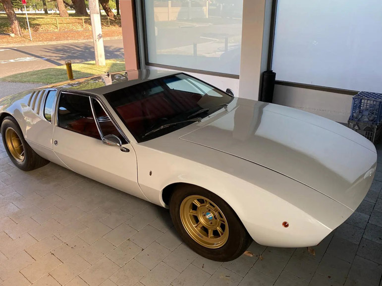 Italian Classic Cars at Car Show